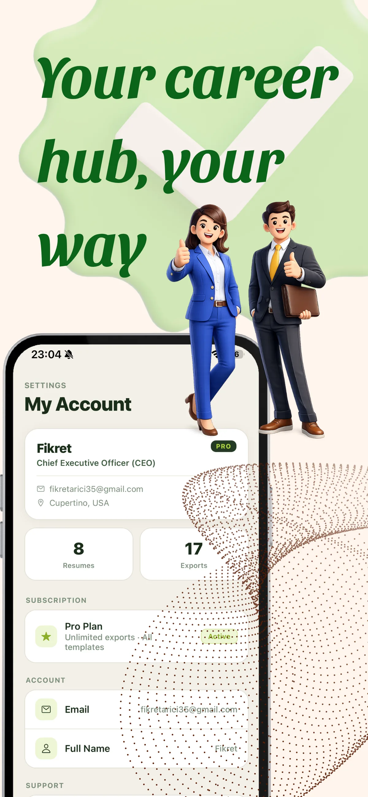 Your Career Hub, Your Way